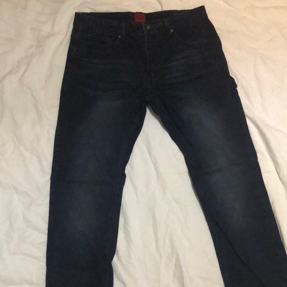 Dark Blue Skinny Jeans - Picture 2 of 5